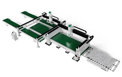  Multi-functional CNC 5 Axis Bridge Saw Machine Quarts Plate Production Line for Cutting and Polishing Stone