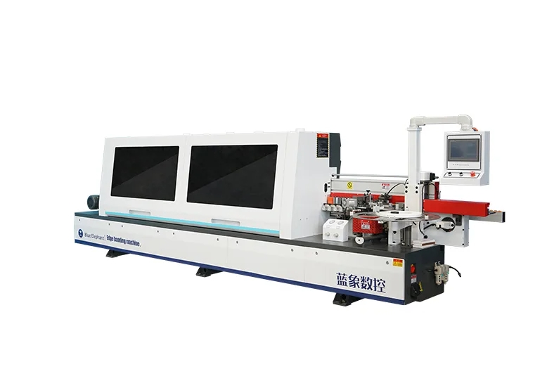 Máquina encoladora de cantos automática con ajuste neumático