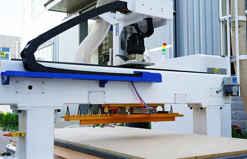  Linear ATC CNC Router for Handleless Finger Edge Pull Slot Boring