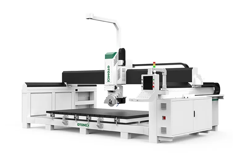 4 Axis CNC Bridge Saw with Spindle, Camera & Infrared Ray Head