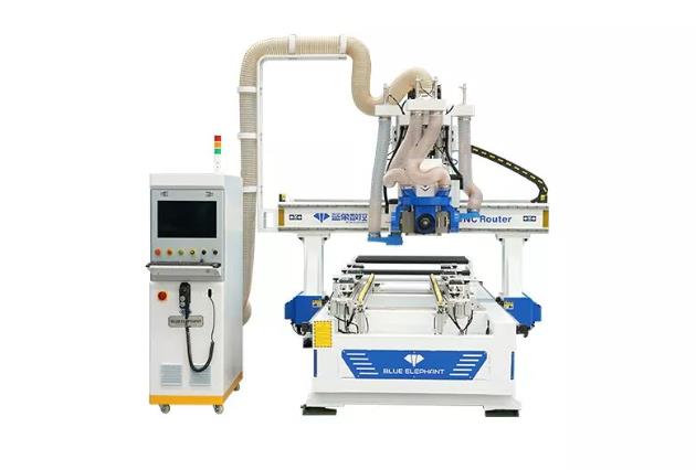 CNC Wooden Door Lock Making Machine