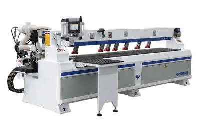 ELE300 Three-Head Side Hole CNC Boring Machine with Biscuit Connector Slot Cutter