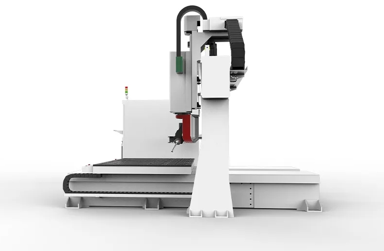  ATC 5 Axis CNC Router Machine with Two Working Tables