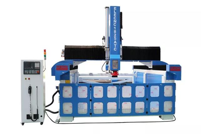 Máquina de tallado CNC EPS con cambiador de herramientas lineal