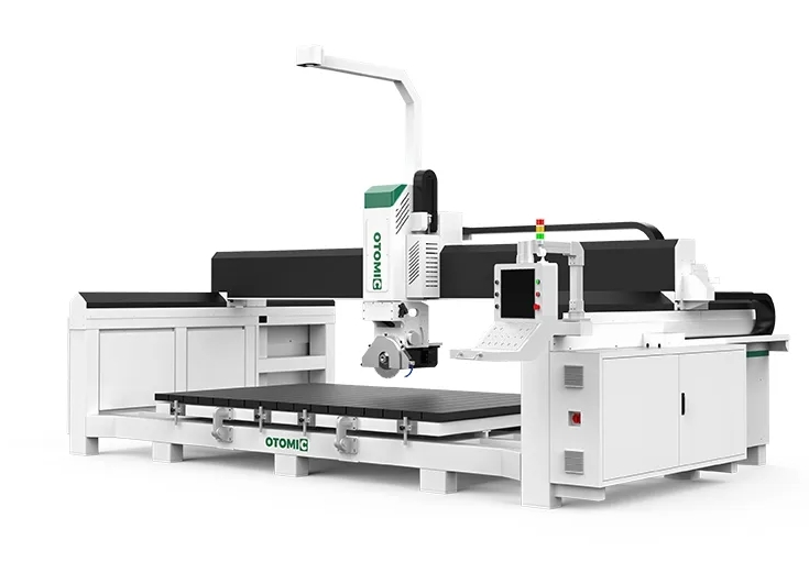 4 Axis CNC Bridge Saw with Spindle, Camera & Infrared Ray Head