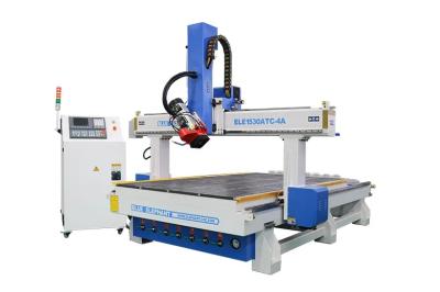 1530 4 Axis CNC Wood Design Machine with ATC Spindle for Engraving