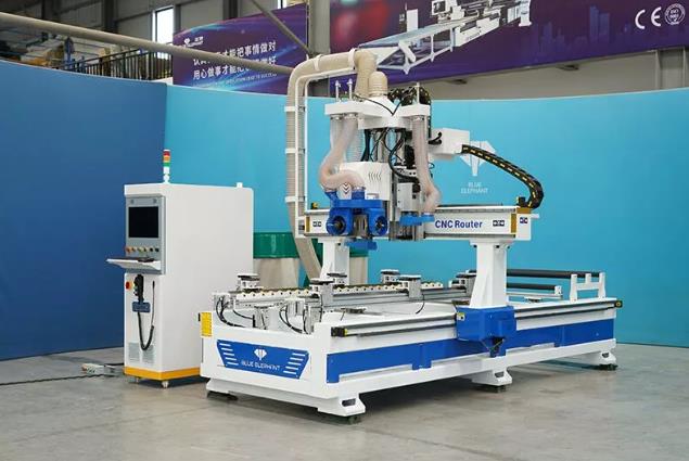 CNC Wooden Door Lock Making Machine