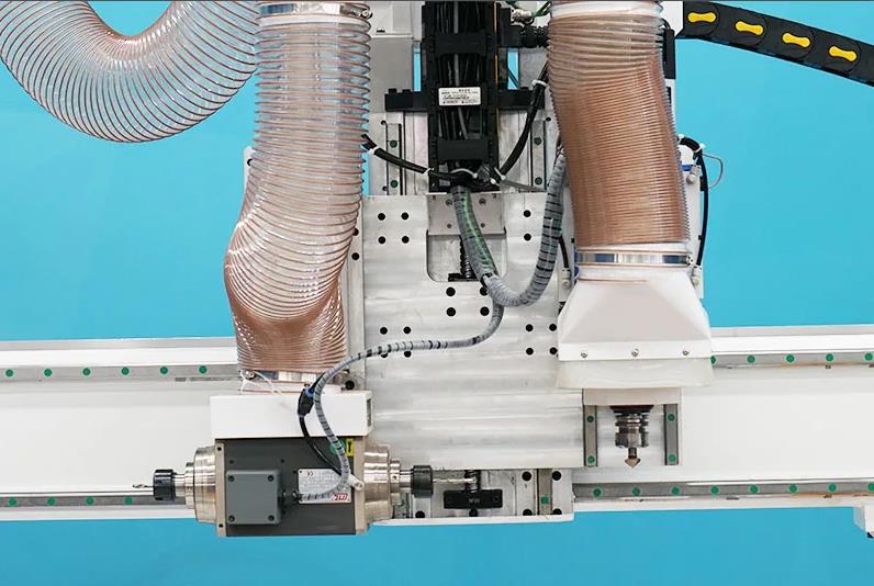 4×8 ATC CNC Machine with Horizontal Spindle & PTP Table for Furniture Cabibets Doors