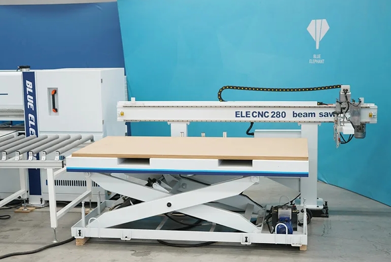 ELECNC-280HG Horizontal Beam Saw with Front Feeding